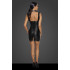 Сукня з вінілу з сітчастими вставками Noir Handmade чорне, L (43551) – фото 4