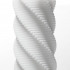 Мастурбатор зі спіралевидним рельєфом Tenga 3D Spiral Білий, 25 см х 8 см (43047) – фото 3