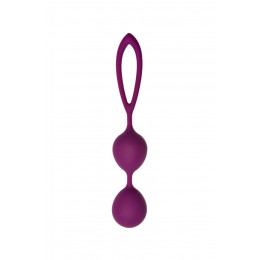 Вагінальні кульки зі зміщеним центром ваги   фіолетовий, 17 см х 2.8 см
