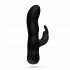 Вібратор-кролик з силікону EasyToys чорний, 17 см х 3.30 см (43209) – фото 2