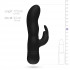 Вібратор-кролик з силікону EasyToys чорний, 17 см х 3.30 см (43209) – фото 4