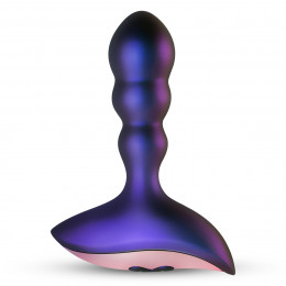 Анальна вібропробка з дистанційним пультом EasyToys фіолетова, 12.1 см х 3.1 см
