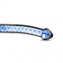 Фаллоимитатор с декоративной спиралью стеклянный Gildo, 17.5 см х 3.5 см (43264) – фото 2