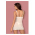 Сорочка эротическая белая со стрингами, размер L/XL (38292) – фото 7