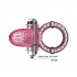 Эрекционное кольцо с вибропулей и стимулятором для клитора Baile розовое, 6.5 см х 4.2 см (44058) – фото 4