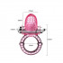 Эрекционное кольцо с вибропулей и стимулятором для клитора Baile розовое, 6.5 см х 4.2 см (44058) – фото 6