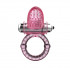 Эрекционное кольцо с вибропулей и стимулятором для клитора Baile розовое, 6.5 см х 4.2 см (44058) – фото 3