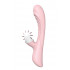 Вибратор-кролик, с вращающимся клиторальным стимулятором, розовый (39919) – фото 4