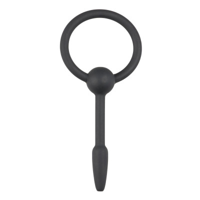Маленький катетер  Small Silicone Penis Plug With Pull Ring (214237) – фото 1