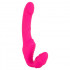 Безремневой страпон з вібрацією рожевий YOU2TOYS (37097) – фото 3
