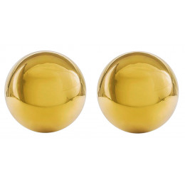 Вагинальные шарики металлические золотые Ben Wa Balls