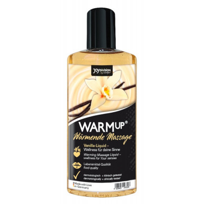 Съедобное массажное масло с разогревом WARMup Vanilla, 150 мл (36982) – фото 1