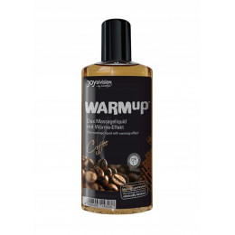 Массажное масло согревающее, съедобное WARMup Coffee, 150 ml