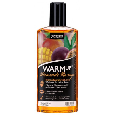 Їстівне масажне масло з розігрівом WARMup Mango & Maracuya, 150 мл (36983) – фото 1