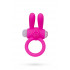 Эрекционное кольцо на пенис с вибрацией, розовое с ушками (36894) – фото 2