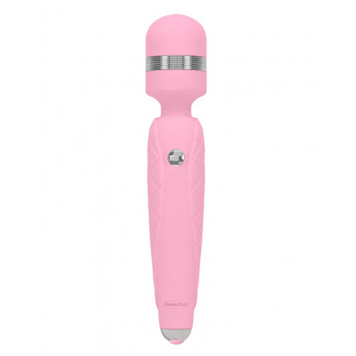 Вібромасажер-мікрофон силіконовий, ніжно-рожевого кольору (41376) – фото 1