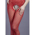 Комбинезон эротический с тройными шлейками, красный, OS (43296) – фото 2