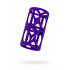 Насадка на пеніс рельєфна з відкритою головкою, фіолетова, 7.5 х 3.5 см (43531) – фото 4