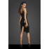 Сукня з матового вінілу з розрізом на блискавці і відкритою спиною Noir Handmade чорне, L (43569) – фото 3