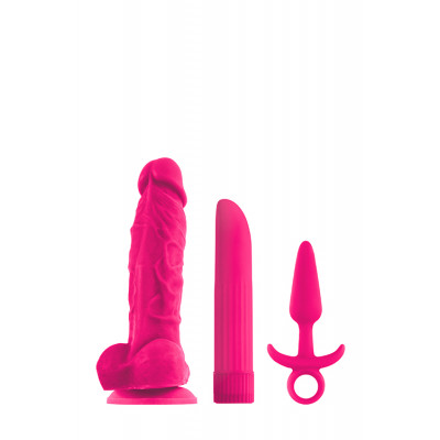 Набір з трьох секс-іграшок ns Novelties рожевий (42556) – фото 1