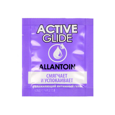 Пробник гель-лубрикант Active Glide с аллантоином, 3г (42670) – фото 1