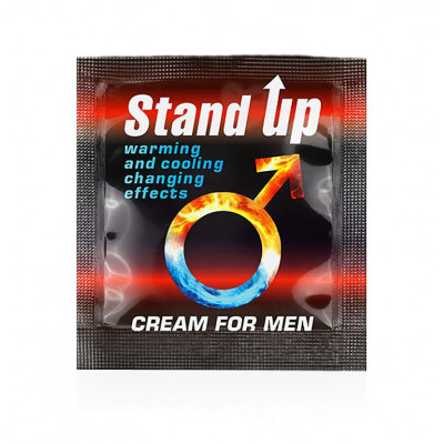 Возбуждающий крем для мужчин Stand Up (сашет), 1.5 мл (42672) – фото 1