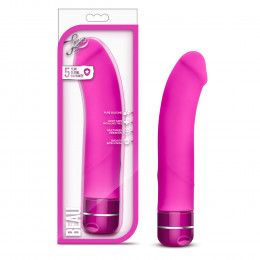 Вибратор вагинальный, для точки G, розовый, 21.5 х 3.8 см