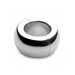 Магнитное эрекционное кольцо утяжелитель, металлическое, 453 грамма – фото