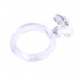 Эрекционное кольцо в виде кольца с бриллиантом, белое и синее, 2.5 см  (цена за 1 шт) (41634) – фото 3