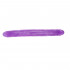 Фалоімітатор подвійний Chisa двоголовий, фіолетовий, 32.5 х 3.5 см (42885) – фото 3