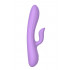 Вібратор-кролик Purple Rain ліловий, 22.8 х 4.4 см (42966) – фото 5