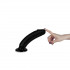 Фаллоимитатор гигантский реалистичный на присоске Lovetoy черный, 23.5 х 5 см (42979) – фото 2