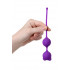 Вагінальні кульки з вушками, фіолетові, 16.4 х 2.7 см (42974) – фото 2