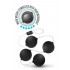 Анальные шарики со смещенным центром тяжести Blush черные, 38.5 х 3.3 см (43034) – фото 2