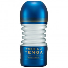 Мастурбатор хай-тек з гнучким корпусом Tenga, синій, 15 х 6 см – фото