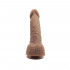 Фаллоимитатор реалистичный Chisa с мошонкой, на присоске, коричневый, 19.5 х 4 см (42284) – фото 4