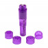 Вібратор для клітора Chisa з насадками, фіолетовий, 10 х 2.5 см (42300) – фото 2
