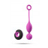 Шарики вагинальные с вибрацией Odeco, фиолетовые, 22 х 3.5 см (42160) – фото 2