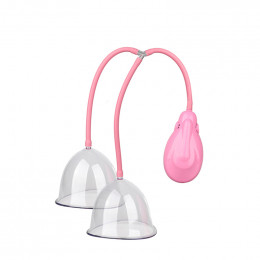 Помпа для груди Dream Toys, розовая, 10.7 см