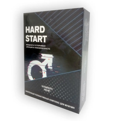 Капсули для підвищення потенції Hard Start, 10 шт (45322) – фото 1