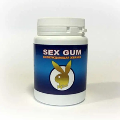 Возбуждающая жвачка для двоих Sex Gum, 20 шт (45340) – фото 1