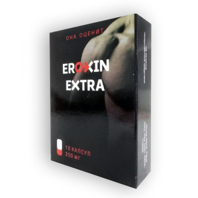 Капсулы для повышения потенции Eroxin Extra, 10 шт (45331) – фото 1