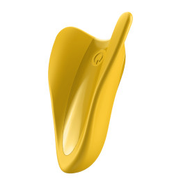 Вібратор на палець High Fly Satisfyer, жовтий, 6.8 х 5 см – фото