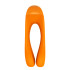 Вибратор на палец Candy Cane оранжевый, 12 х 3.5 см (45899) – фото 2