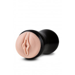 Мастурбатор-вагина реалистичный самосмазывающийся Blush в колбе, бежевый, 18.4 х 8 см