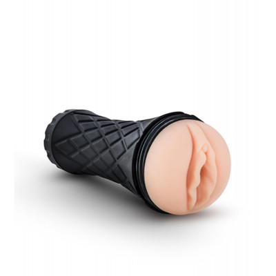 Мастурбатор вагина в колбе Blush бежевый, 24.1 х 8.9 см (46000) – фото 1