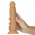 Фаллоимитатор реалистичный на присоске Naked Addiction с вибропулей в комплекте бежевый, 20.3 х 4.3 см (53621) – фото 3