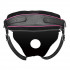 Трусики для страпона з низькою посадкою XR Brands з рожевими вставками, чорні, OS (53597) – фото 5