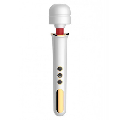 Вібратор-мікрофон Boss Series Білий, 25 см (53886) – фото 1