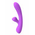 Вибратор-кролик рельефный Chelsea с пульсациями, фиолетовый (53929) – фото 4